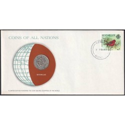 SEYCHELLES - Numiscover Coins of all Nations - KM34 - 50 cents 1977