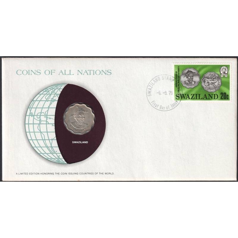 SWAZILAND - Numiscover Coins of all Nations - KM11 - 20 cents 1979