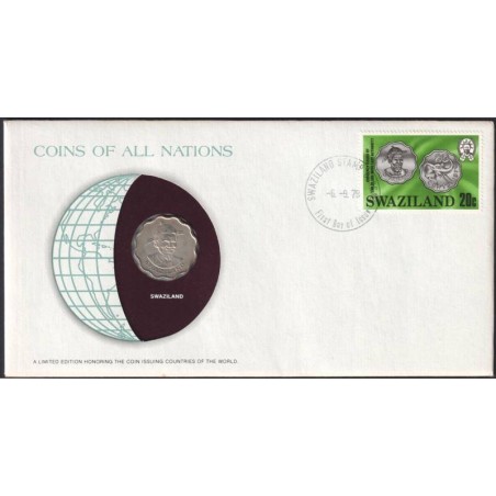 SWAZILAND - Numiscover Coins of all Nations - KM11 - 20 cents 1979