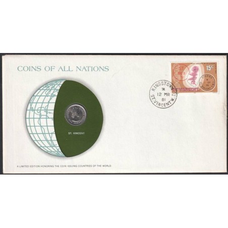 CARAÏBES EST - Numiscover Coins of all Nations - KM5 - 10 cents 1965
