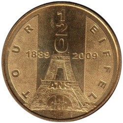 75-0825 - Tour Eiffel - 120 ans - 1889-2009 - 2009