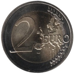 ALLEMAGNE - 2 euros commémorative - 30 ans du Drapeau Européen - 2015 G
