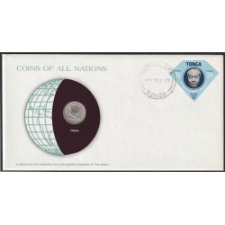 TONGA - Numiscover Coins of all Nations - KM44 - 5 seniti 1977