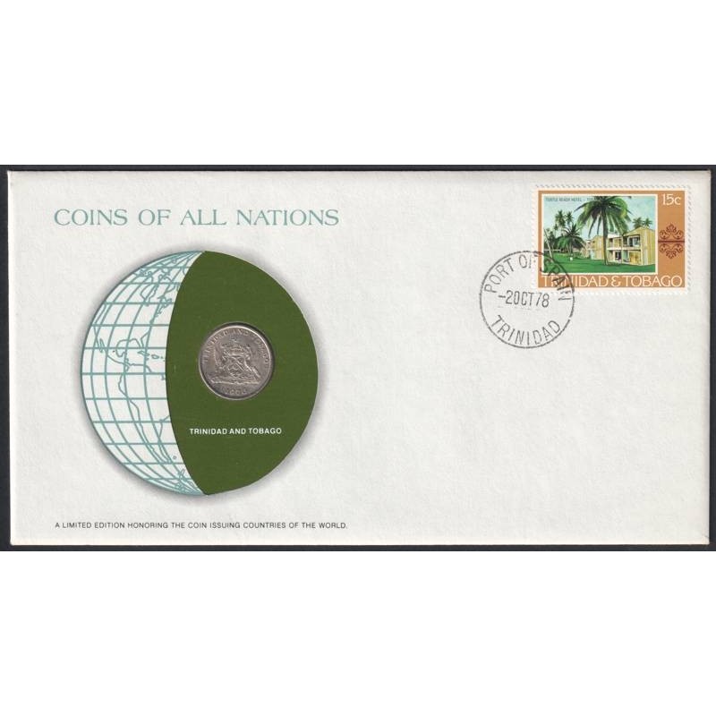 TRINIDAD ET TOBAGO - Numiscover Coins of all Nations - KM28 - 25 cents 1976