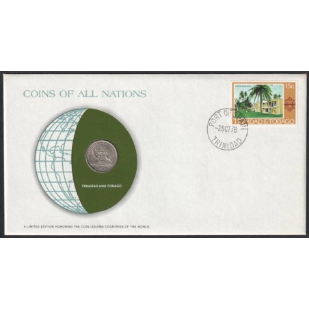Monnaie monde - TRINIDTE ET TOBAGO - Numiscover Coins of all Nations - KM28 - 25 cents 1976