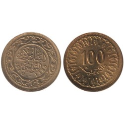 TUNISIE - Numiscover Coins of all Nations - KM309 - 100 millim 1960