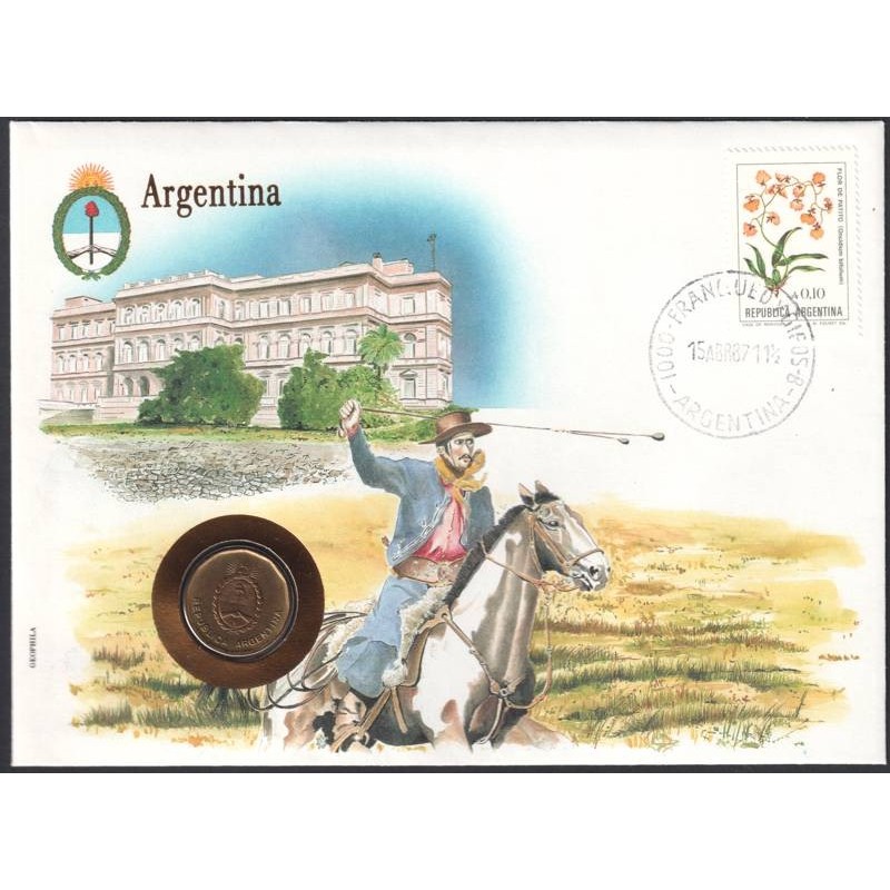ARGENTINE - Numiscover - KM98 - 10 centavos 1987