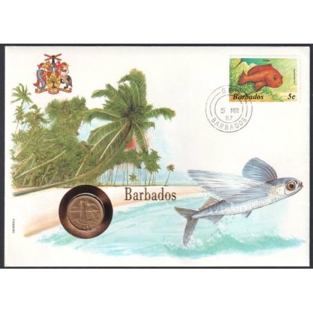 BARBADE - Numiscover - KM11 - 5 cents 1982