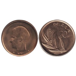 BELGIQUE - Numiscover - KM159 - 20 francs 1982