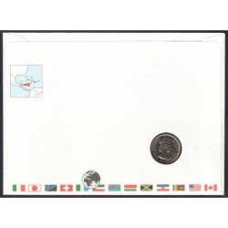 BELIZE - Numiscover - KM36 - 25 cents 1989