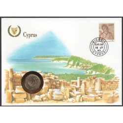 CHYPRE - Numiscover - KM55.2 - 5 cents 1988