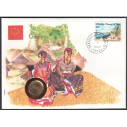 ETATS AFRIQUE CENTRALE - Numiscover - KM7 - 5 francs 1983