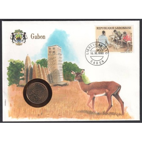 ETATS AFRIQUE CENTRALE - Numiscover - KM10 - 25 francs 1986