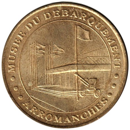 14-0042 - Arromanches - Musée - La façade - 2001