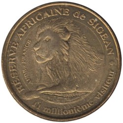11-1021 - Réserve Africaine Sigean - Lion profil  2010