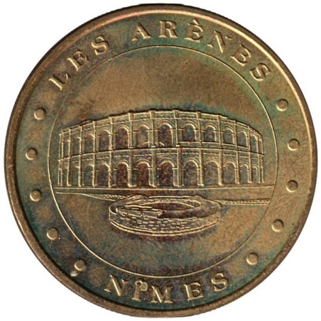 30-0093 - Nîmes - Les arènes - Face cerclée - 2005
