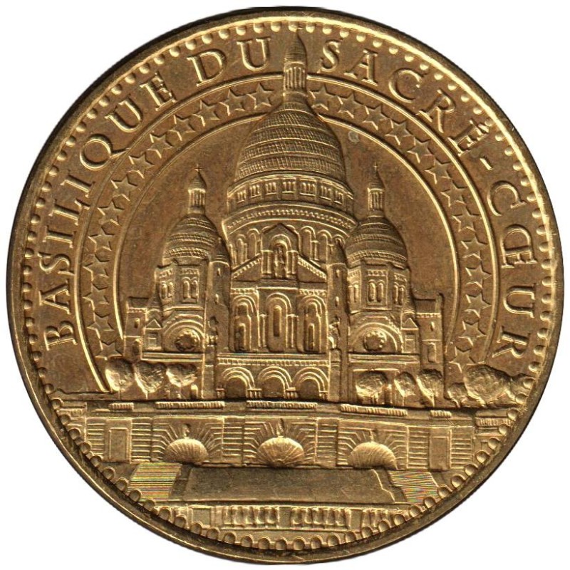 75-1924 - Basilique Sacré-Coeur - Dôme strié Face étoilée - 2019