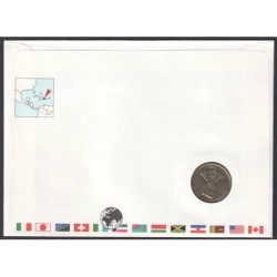 HAITI - Numiscover - KM152 - 20 centimes 1986