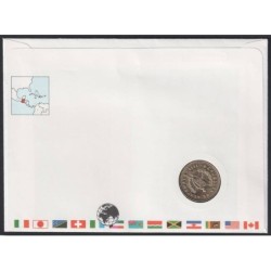 GUATEMALA - Numiscover - KM278.5 - 25 centavos 1988
