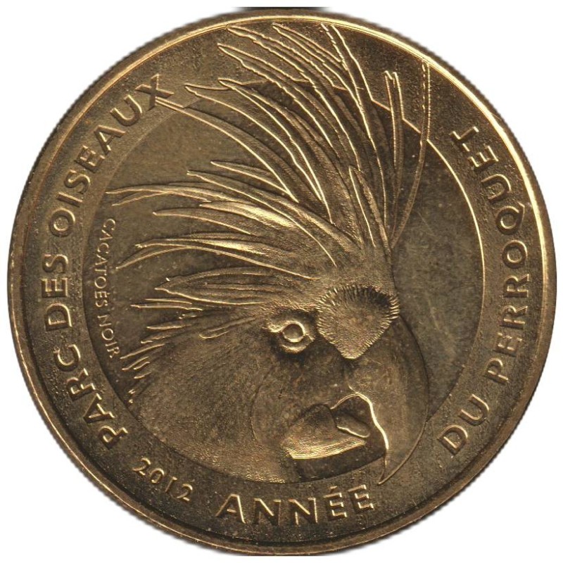 01-1358 - Cacatoès noir - année du perroquet - 2012