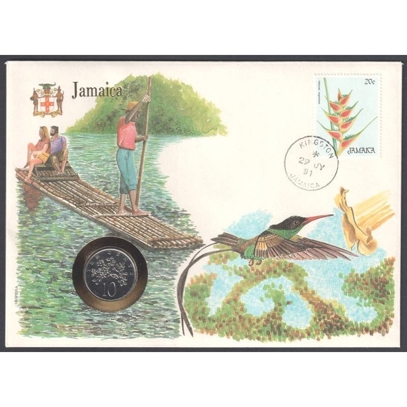 JAMAIQUE - Numiscover - KM47a - 10 cents 1990