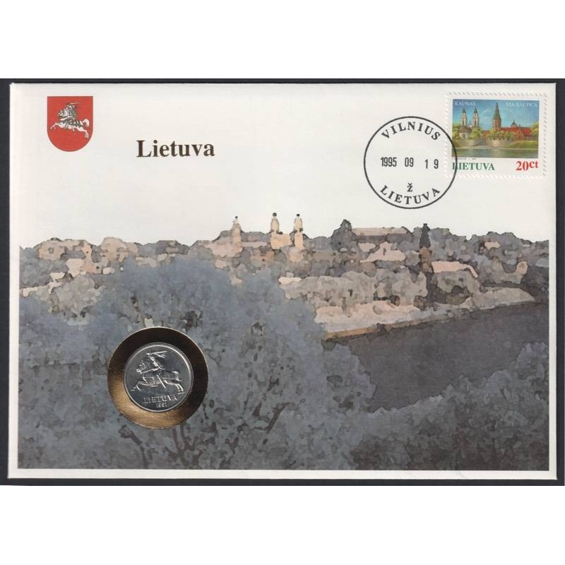 LITUANIE - Numiscover - KM86 - 2 centai 1991
