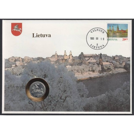 LITUANIE - Numiscover - KM86 - 2 centai 1991