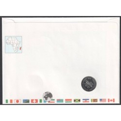 MADAGASCAR - Numiscover - KM10 - 5 francs 1988