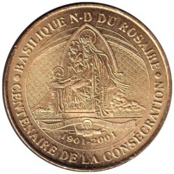 65-0202 - Lourdes 1901-2001 - Basilique - 2001