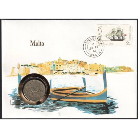 MALTE - Numiscover - KM11 - 10 cents 1972