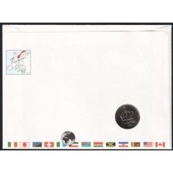 NORVEGE - Numiscover - KM419 - 1 krone 1988