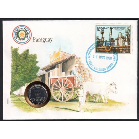 PARAGUAY - Numiscover - KM169 - 50 guaranies 1986