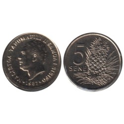 SAMOA - Numiscover - KM14 - 5 sene 1987