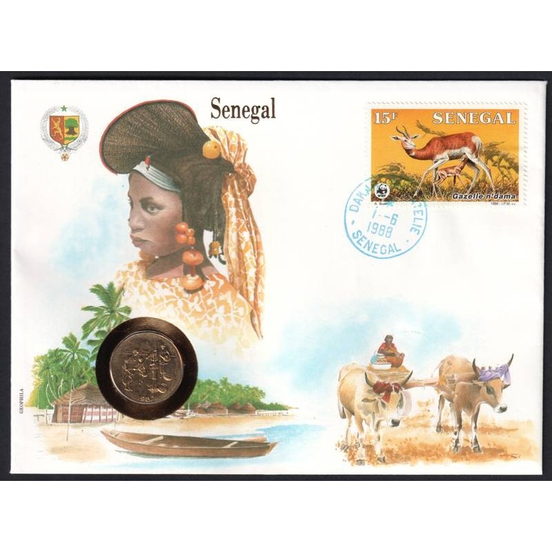 ETATS AFRIQUE OUEST - Numiscover - KM10 - 10 francs 1987