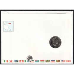 ILES SALOMON - Numiscover - KM28 - 20 cents 1989