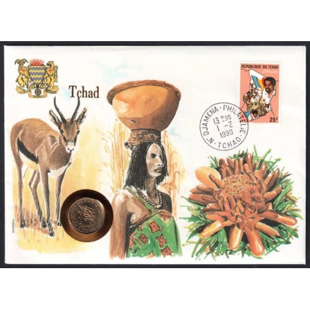 ETATS AFRIQUE CENTRALE - Numiscover - KM7 - 5 francs 1983