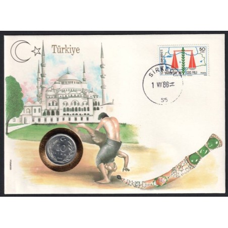 TURQUIE - Numiscover - KM964 - 10 lira 1988