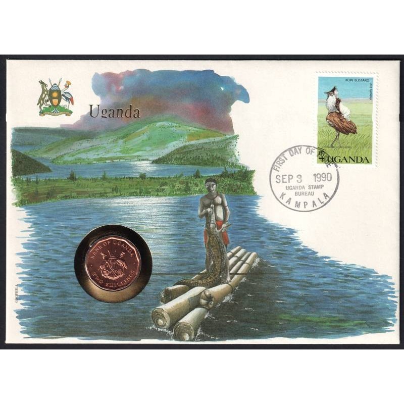 OUGANDA - Numiscover - KM28 - 2 shillings 1987