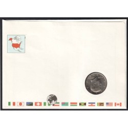 ETATS UNIS D'AMERIQUE - Numiscover - KM202b - half dollar 1972