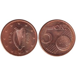 IRLANDE - 5 cents - 2002
