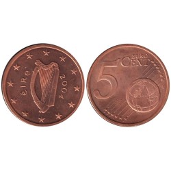 IRLANDE - 5 cents - 2004