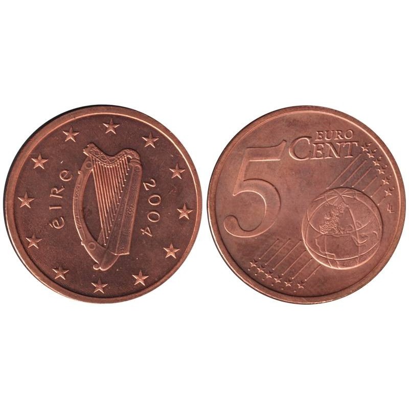 IRLANDE - 5 cents - 2004