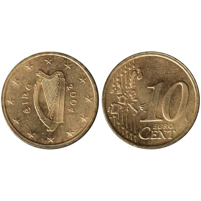 IRLANDE - 10 cents - 2004