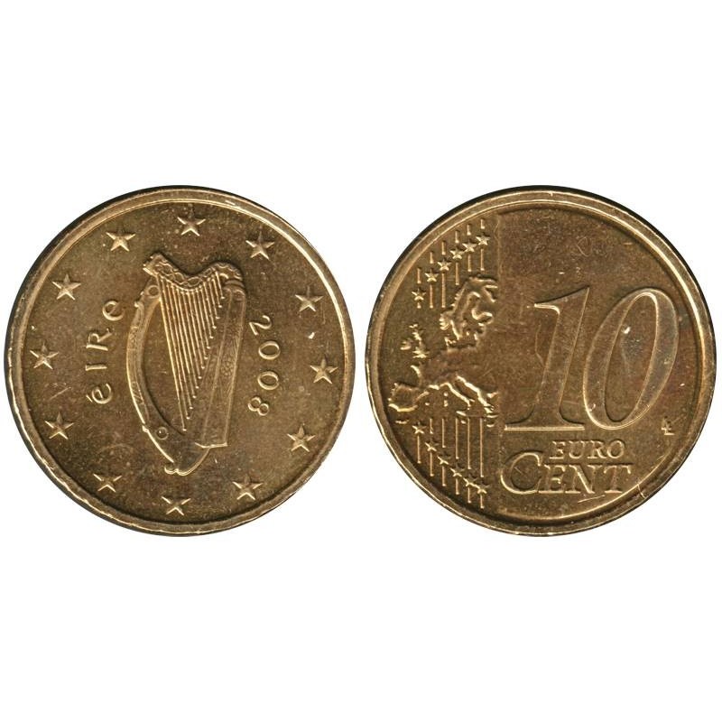 IRLANDE - 10 cents - 2008