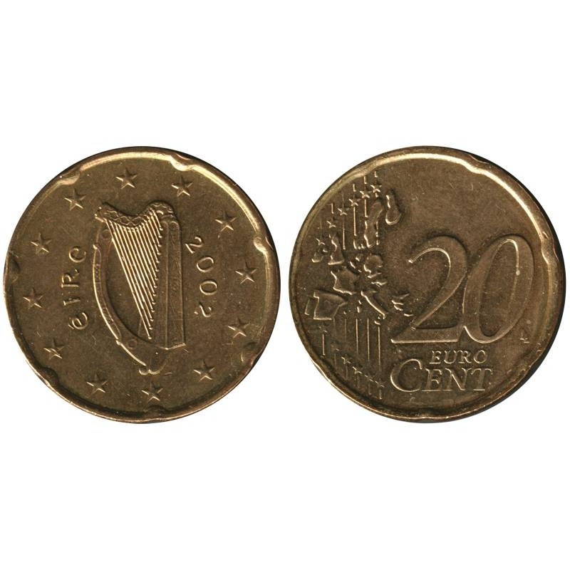 IRLANDE - 20 cents - 2002