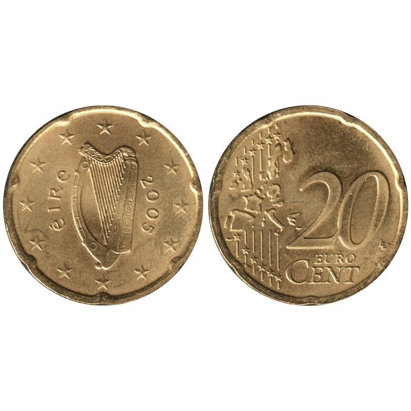 IRLANDE - 20 cents - 2005