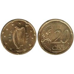 IRLANDE - 20 cents - 2008