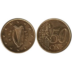 IRLANDE - 50 cents - 2004