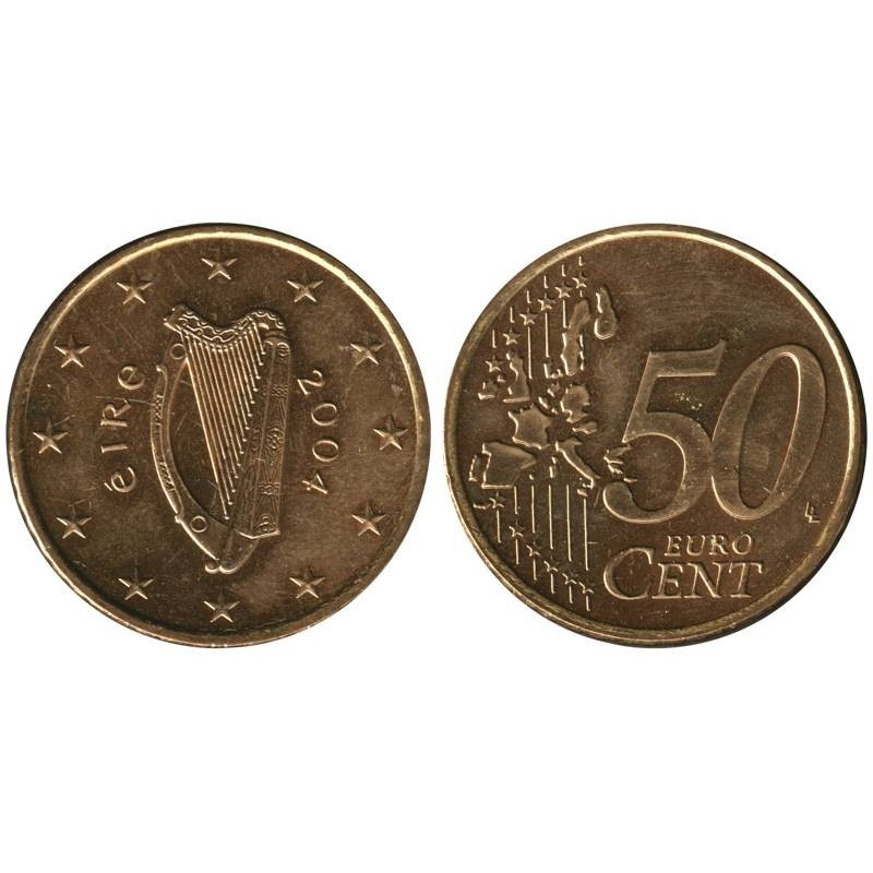 IRLANDE - 50 cents - 2004
