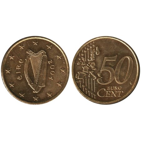 IRLANDE - 50 cents - 2004
